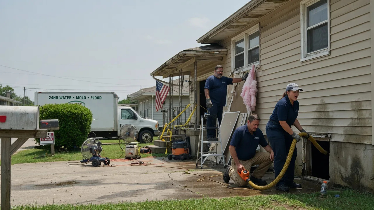 Water Damage Repair in New Middletown, IN near me